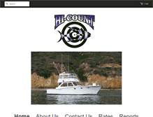 Tablet Screenshot of hi-countsportfishing.com